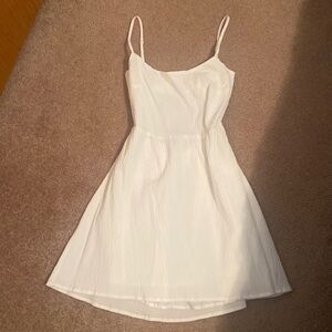 LuLus XS White Mini Dress
